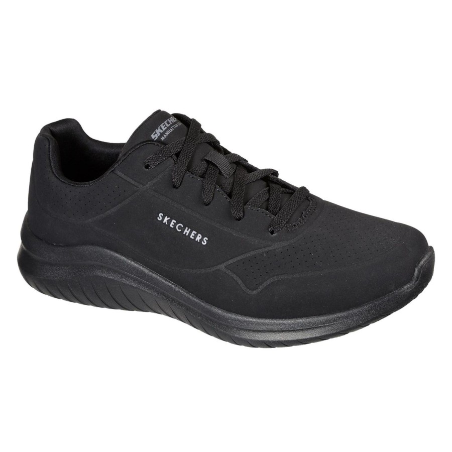 Men skechers Shoes | Skechers - Mens Ultra Flex 2.0 Vicinty Sneakers Black