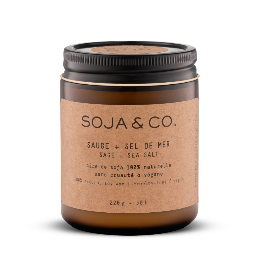 Home soja&co.™ | Soja&Co. Soy Wax Candle — Sage + Sea Salt 8Oz N/A