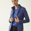 Women hyba Hyba Activewear | Warm Polar Fleece Jacket, Hyba Evening Blue