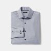 Men r.w. & co. Shirts | Regular-Fit Two-Tone Dobby Dress Shirt Medium Blue