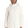 Women modern eternity Coats & Jackets | Down Lightweight Jacket With Removable Sleeves - Modern Eternity White