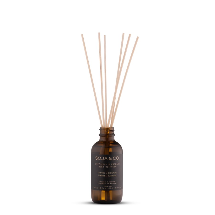 Home soja&co.™ | Soja&Co. Reed Diffuser — Camphor + Cashmere 105Ml N/A