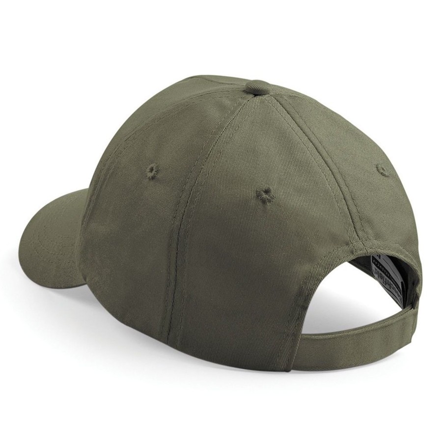 Men beechfield Scarves, Gloves & Hats | Beechfield - Unisex Plain Original 5 Panel Baseball Cap (Pack Of 2) Medium Green