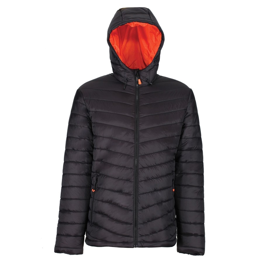 Men regatta Coats & Jackets | Regatta - Mens Thermogen Powercell 5000 Warmloft Jacket Black