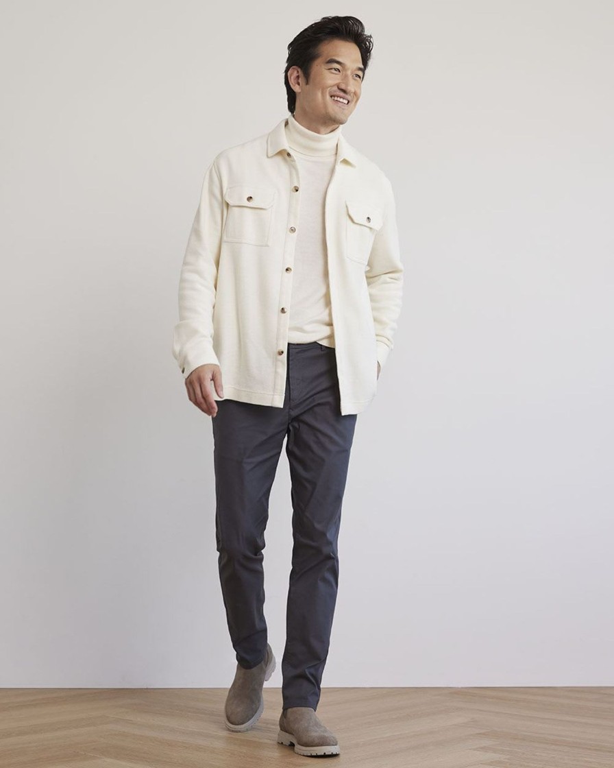 Men r.w. & co. Sweaters & Cardigans | Waffled-Knit Shirt Tofu