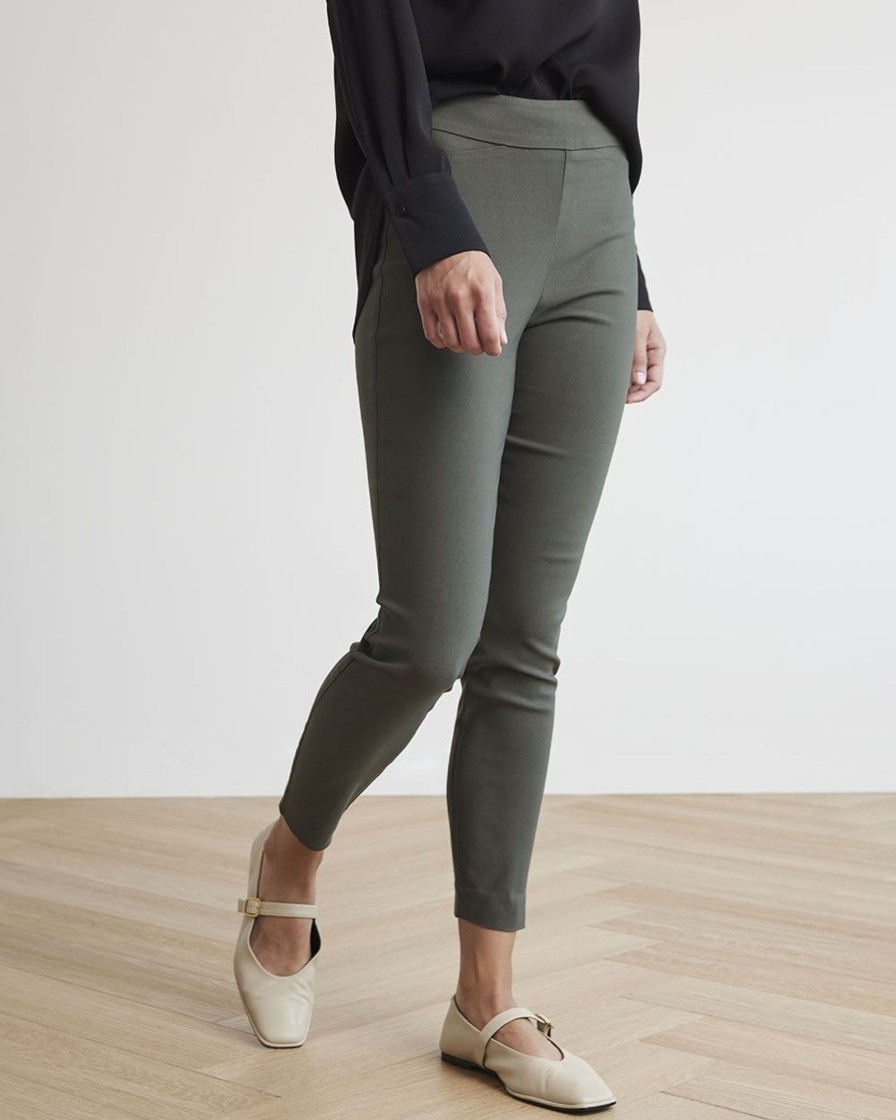 Women r.w. & co. Pants | Solid High-Rise City Legging Pant Kalamata