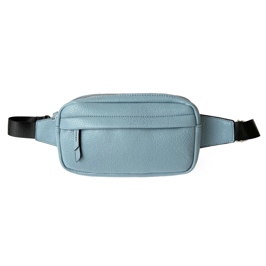 Women nicci Bags | Nicci Waistbag With Web Strap Light Blue