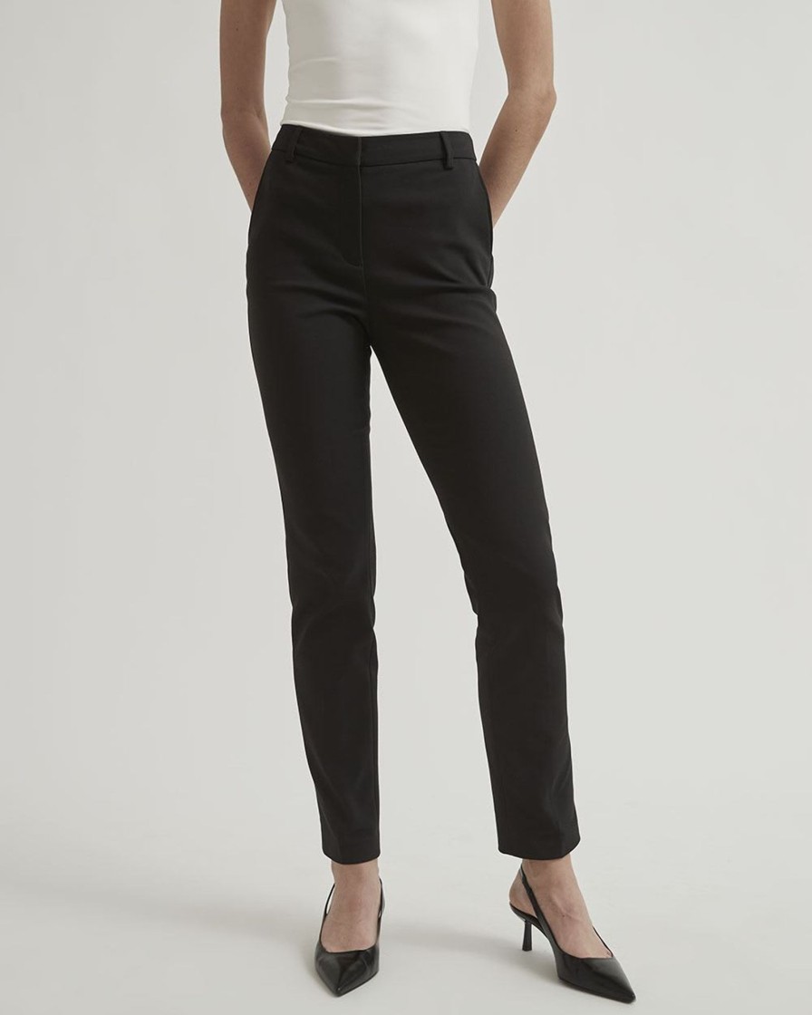 Women r.w. & co. Pants | Limitless Long Signature Pant Black