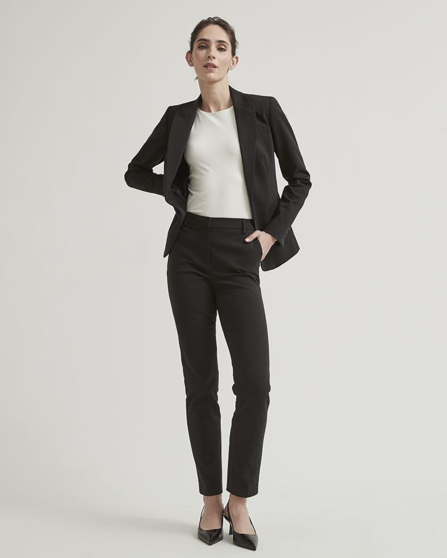 Women r.w. & co. Pants | Limitless Long Signature Pant Black