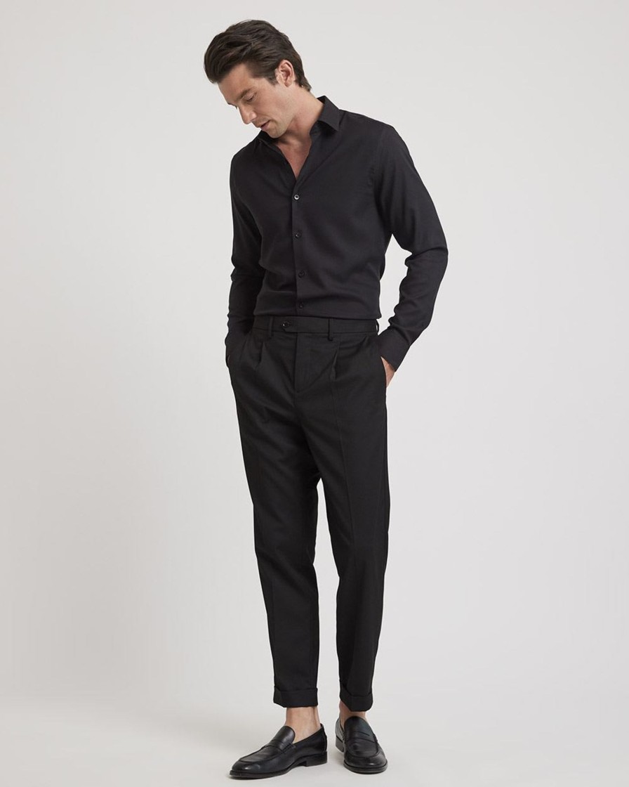 Men r.w. & co. Shirts | Slim Fit Performance Shirt True Black