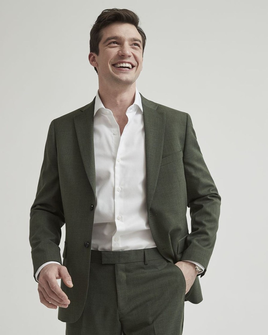 Men r.w. & co. Suits | Dark Green Suit Blazer Chimera