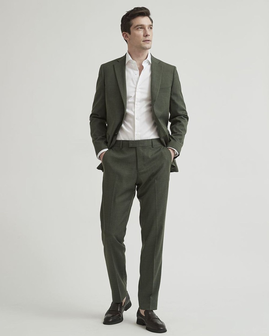 Men r.w. & co. Suits | Dark Green Suit Blazer Chimera