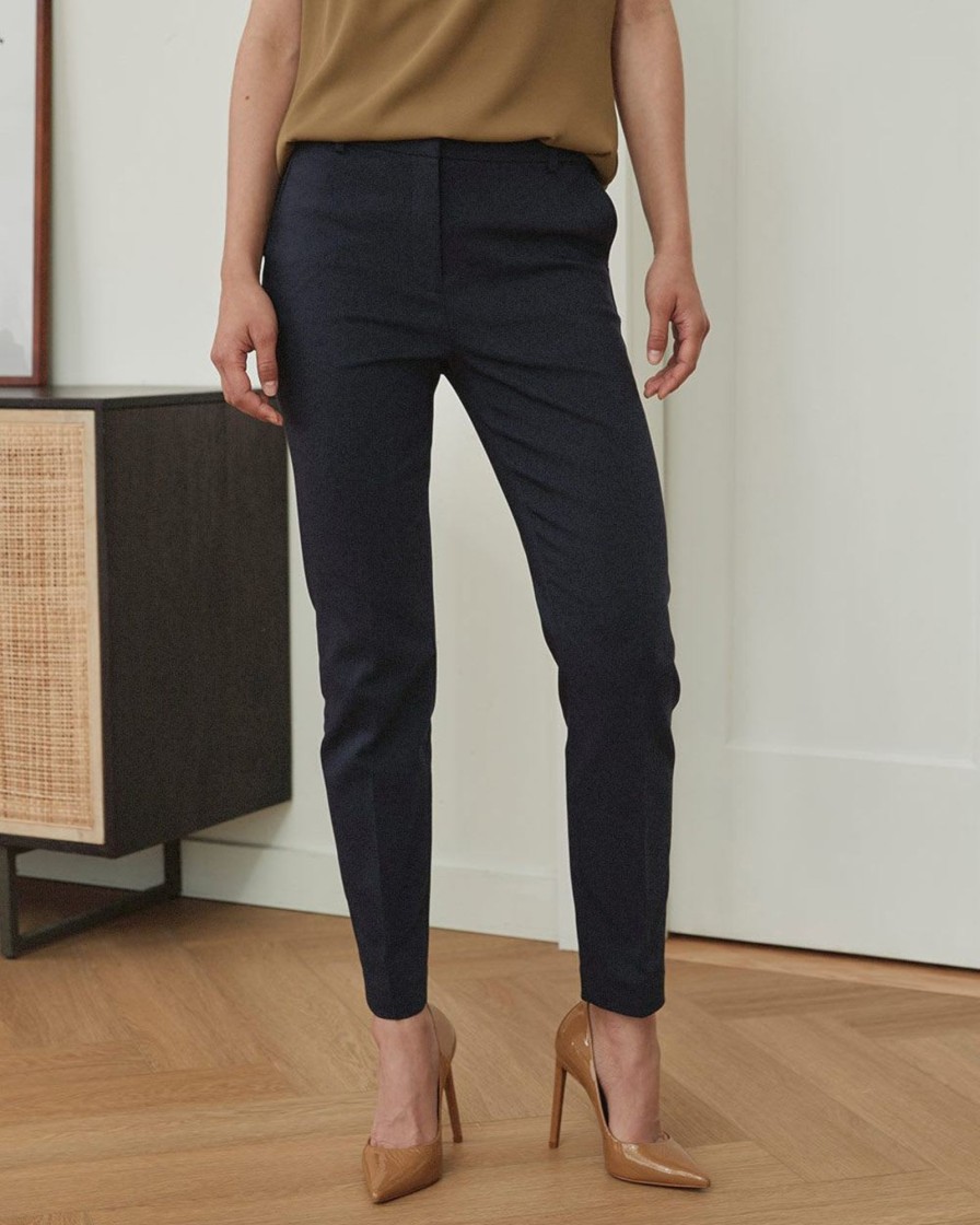 Women r.w. & co. Pants | Limitless Slim Ankle Signature Pant Night Sky