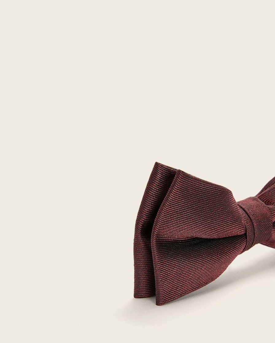 Men r.w. & co. Ties & Bow Ties | Classic Dark Red Bow Tie Port