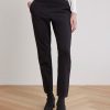 Women r.w. & co. Pants | Straight-Leg Mid-Rise Ankle Pant Black