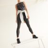 Women hyba Hyba Activewear | Coated Legging - Hyba Black