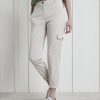 Women r.w. & co. Pants | Twill Mid-Rise Tapered Cargo Pant Silver Cloud