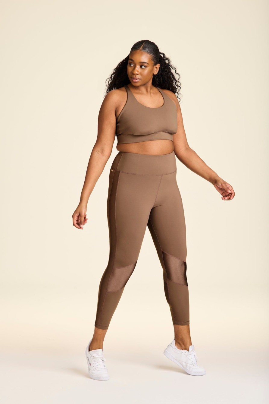 Women alala Active Bottoms | Alala - Peak Tight Light Brown