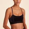 Women alala Active Tops | Alala - Velvet Bra Dark Grey