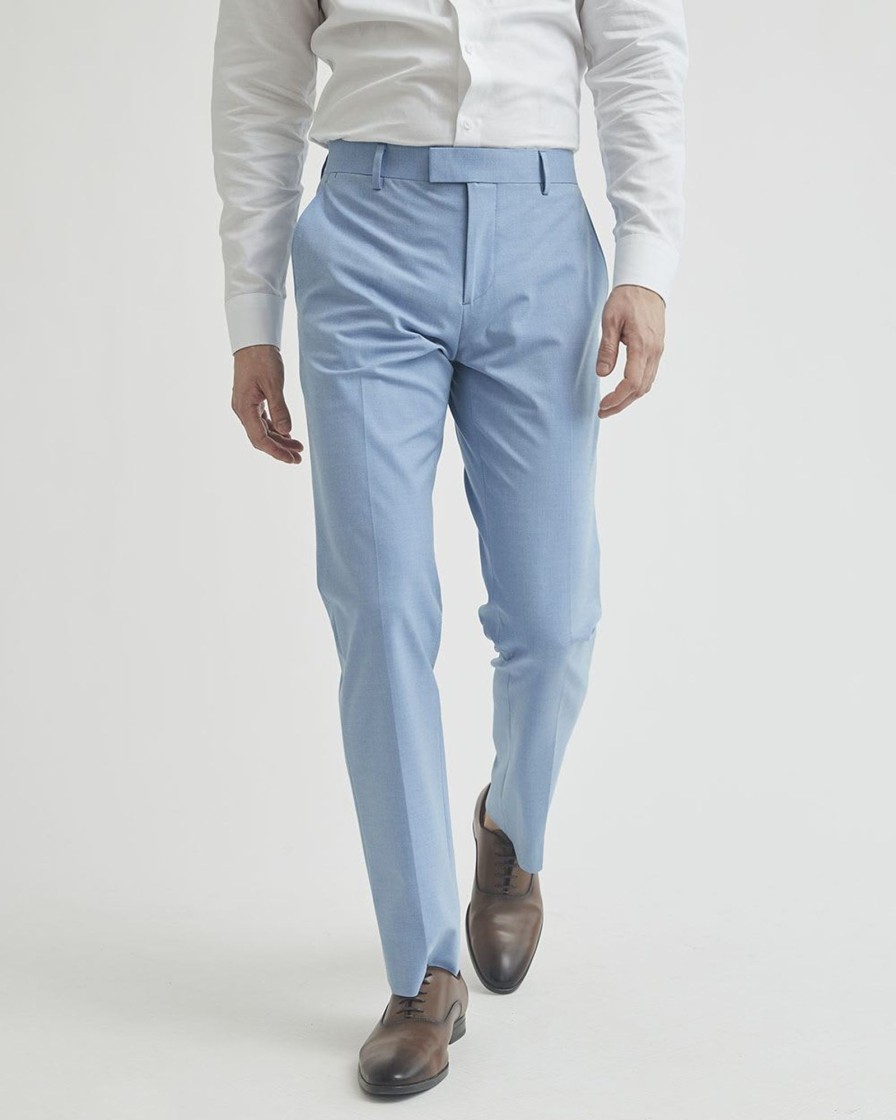 Men r.w. & co. Suits | Tailored Fit Blue Suit Pant Medium Blue