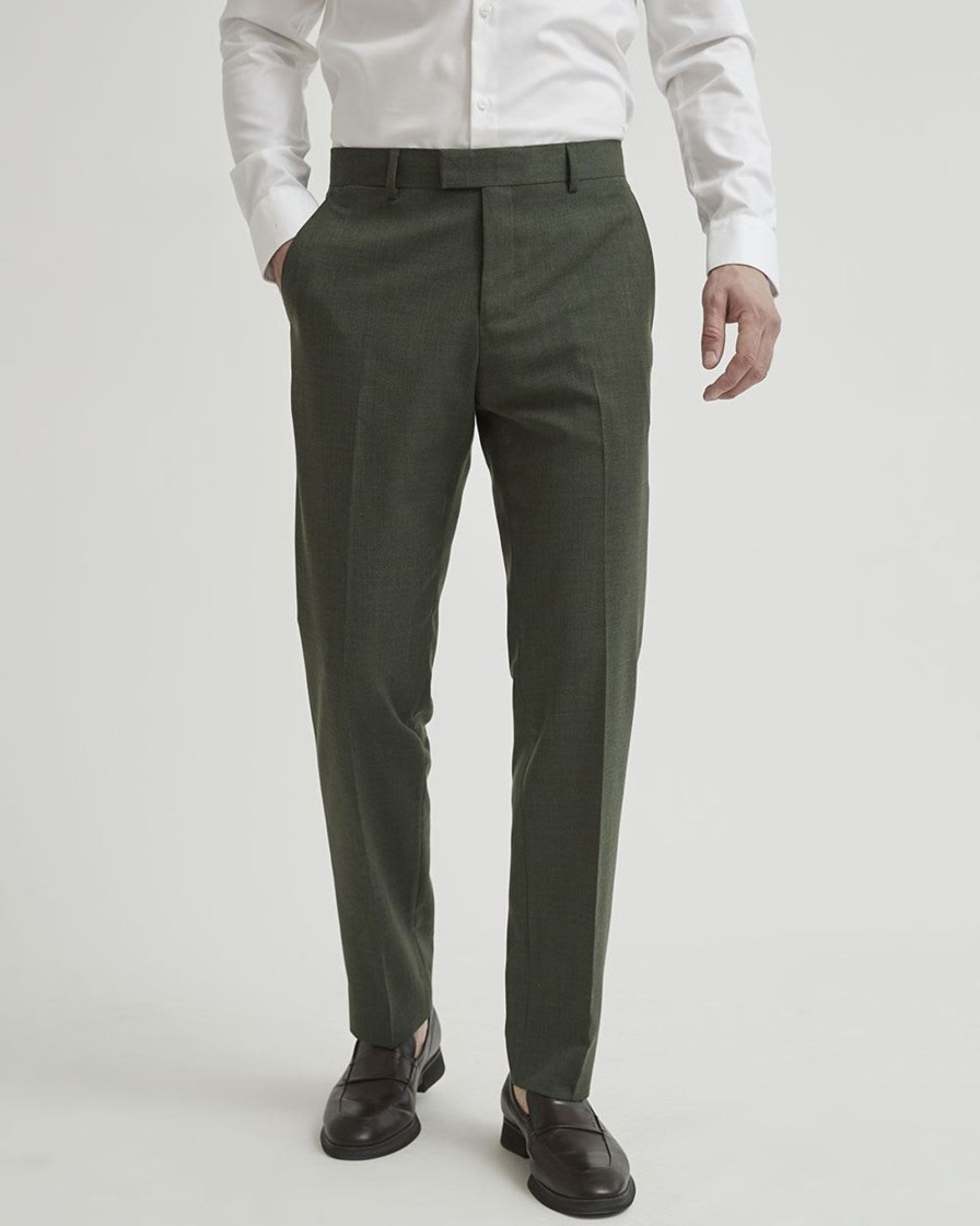 Men r.w. & co. Suits | Dark Green Suit Pant Chimera