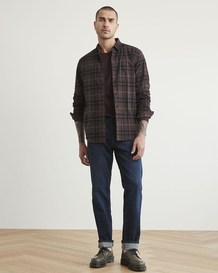 Men r.w. & co. Jeans | Straight-Leg Denim Pant Dark Wash