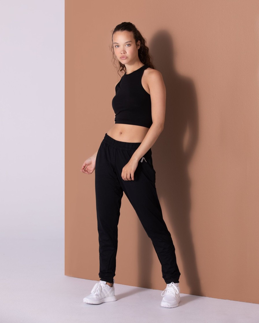 Women aonewear Active Bottoms | Joggers - Aonewear Black