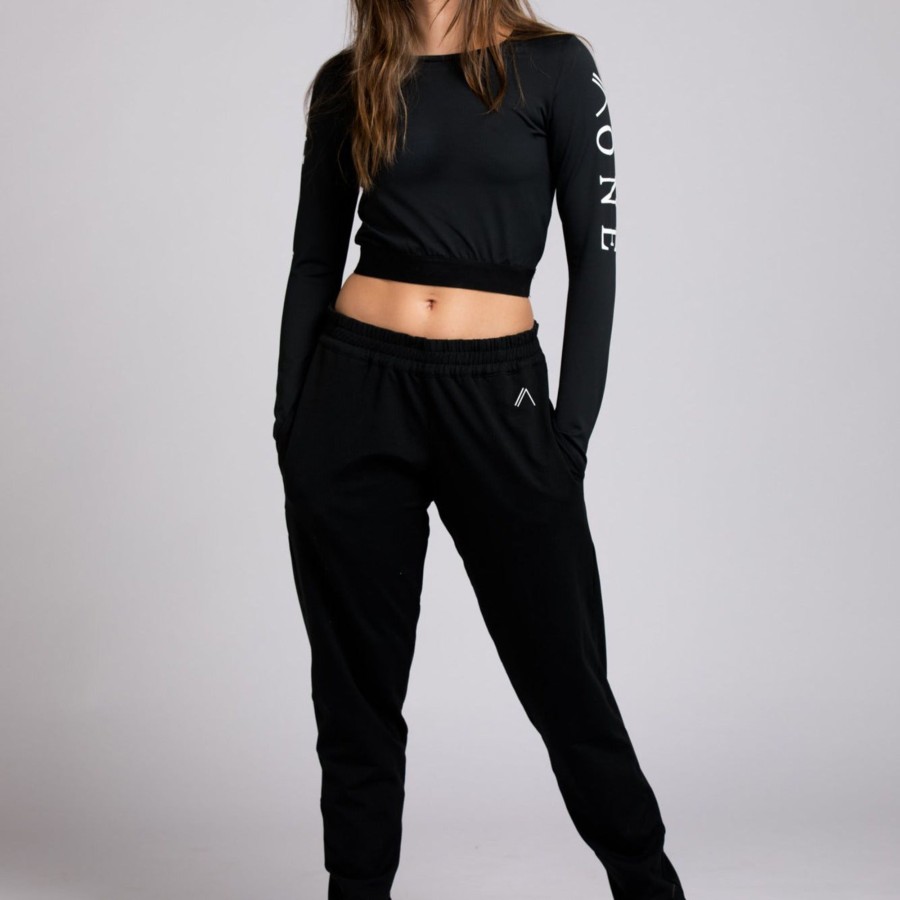 Women aonewear Active Bottoms | Joggers - Aonewear Black