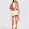 Women belle & bloom Coats & Jackets | Belle & Bloom Publisher Double Breasted Wool Blend Coat Light Orange