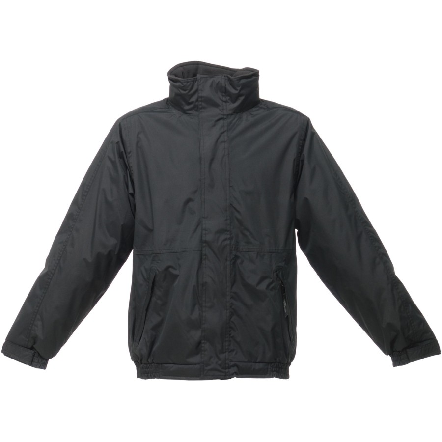 Men regatta Coats & Jackets | Regatta - Mens Dover Waterproof Windproof Jacket Dark Grey