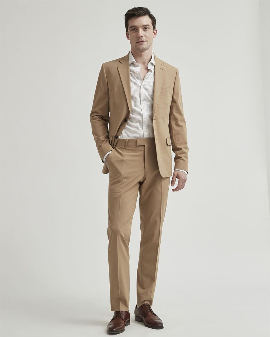 Men r.w. & co. Suits | Slim Fit Suit Blazer Toasted Coconut