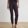 Women r.w. & co. Pants | Solid High-Rise City Legging Pant Dark Wine