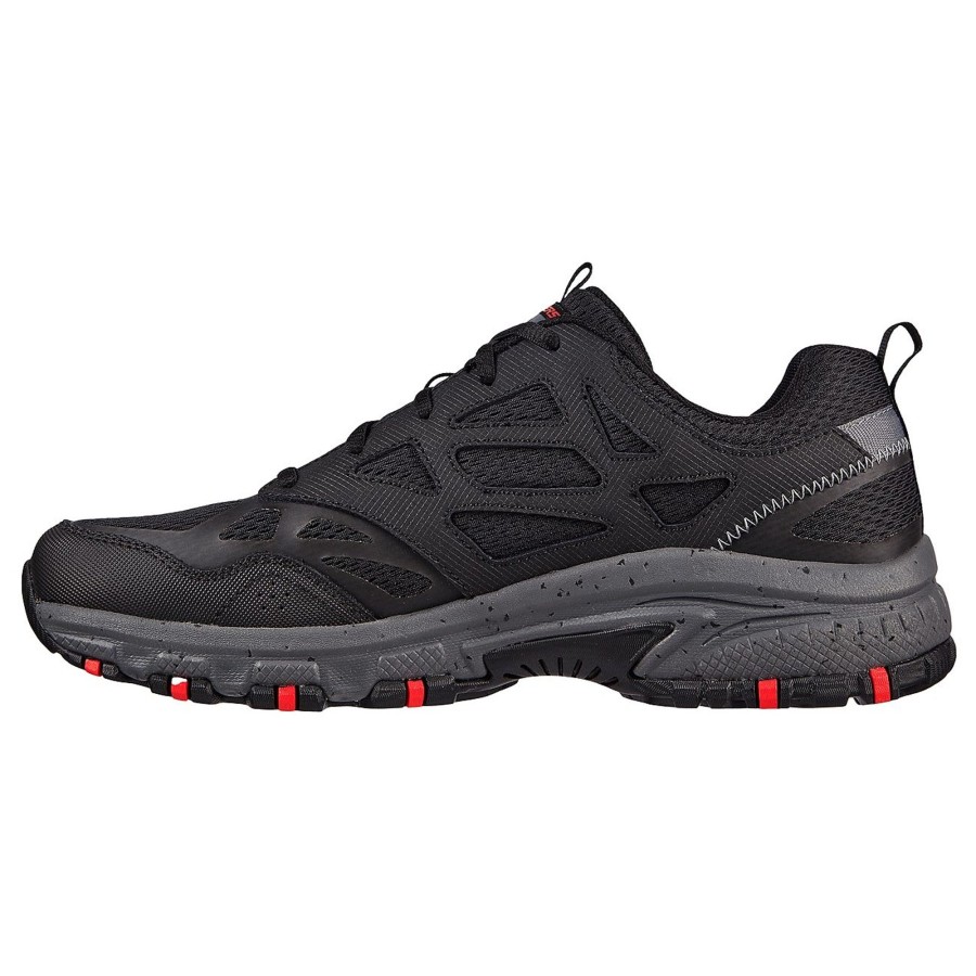 Men skechers Shoes | Skechers - Mens Hillcrest Leather Sneakers Black