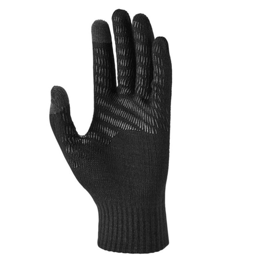 Men nike Scarves, Gloves & Hats | Nike - 2.0 Knitted Grip Gloves Black