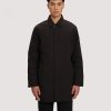 Men noize Coats & Jackets | Noize - Ryo Mid Length Puffer Black