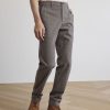 Men r.w. & co. Pants | Solid Slim-Fit Brushed Pants Taupe