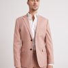 Men r.w. & co. Suits | Slim-Fit Pink Suit Blazer Ash Rose