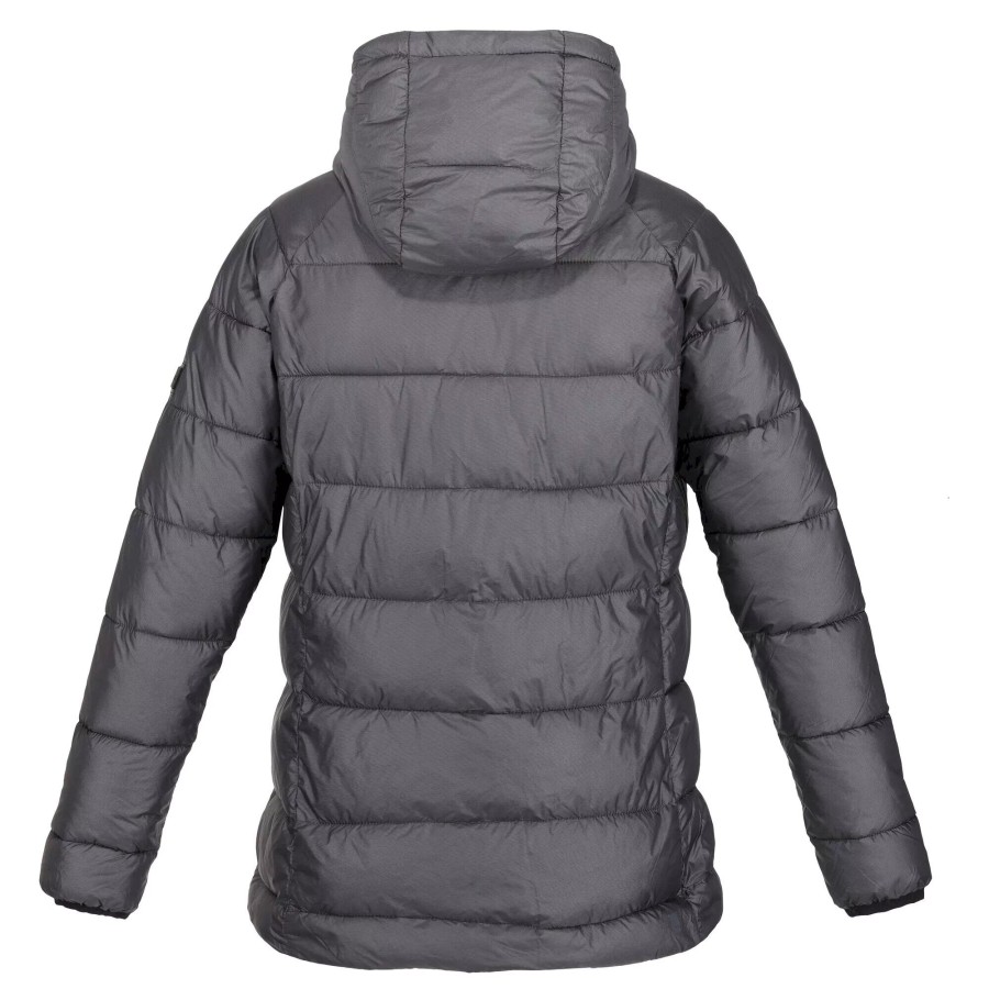 Women regatta Coats & Jackets | Regatta - Womens/Ladies Toploft Ii Puffer Jacket Black