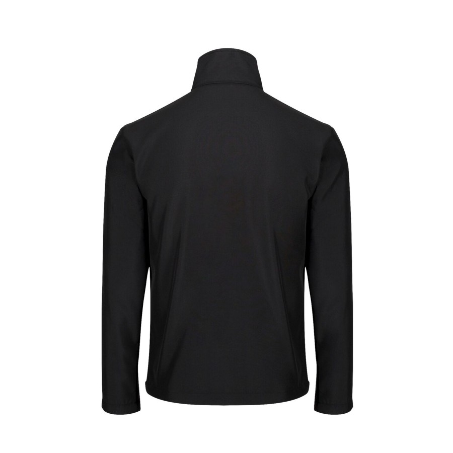 Men regatta Coats & Jackets | Regatta - Mens Honesty Made Recycled Softshell Jacket Black