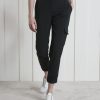 Women r.w. & co. Pants | Twill Mid-Rise Tapered Cargo Pant Black