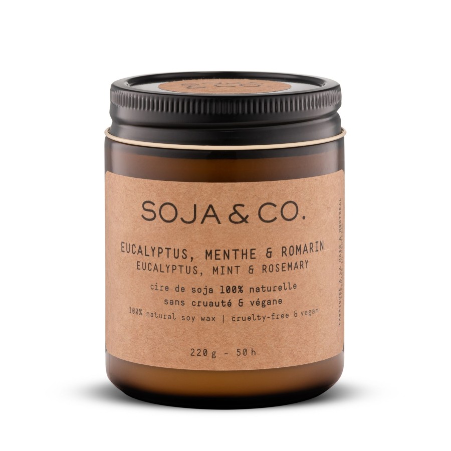 Home soja&co.™ | Soja&Co. Soy Wax Candle — Eucalyptus, Mint & Rosemary 8Oz N/A