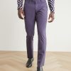 Men r.w. & co. Suits | Slim-Fit Purple Suit Pant Mulled Grape