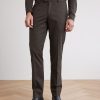 Men r.w. & co. Suits | Slim-Fit Brushed Suit Pant Walnut