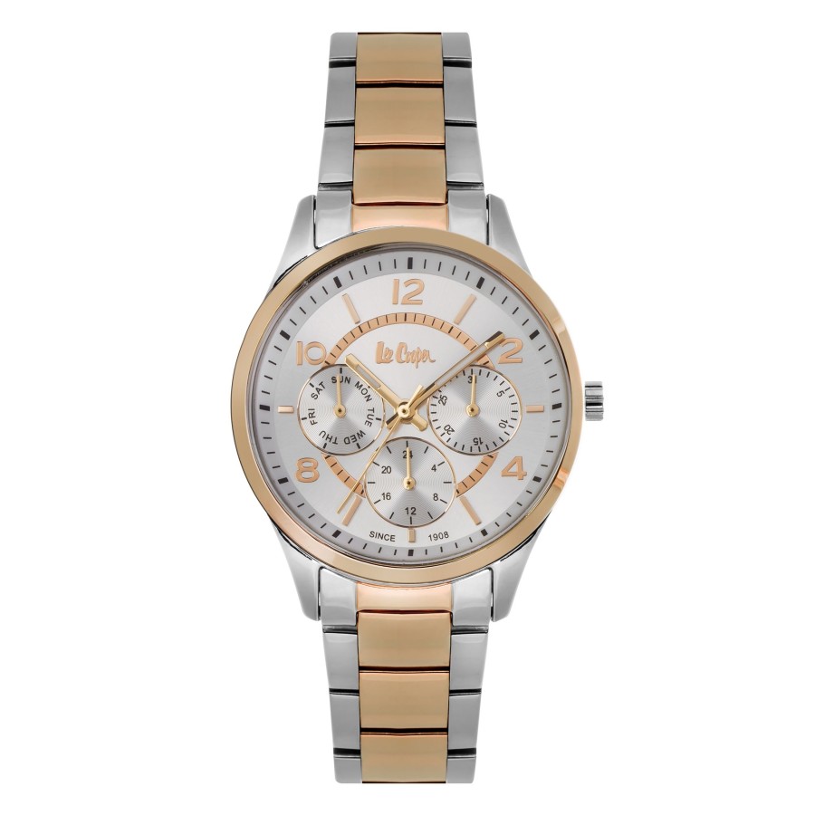 Women lee cooper Watches | Lee Cooper-Women'S Yellow Gold 35Mm Watch W/Gold Dial Rose Gold