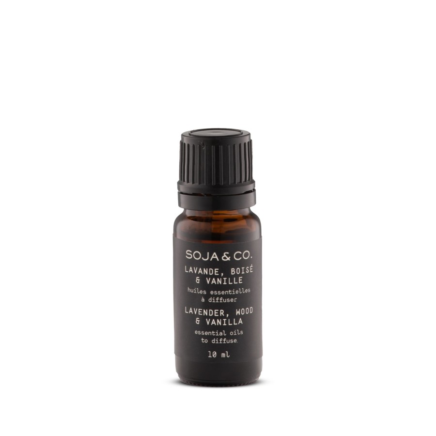 Home soja&co.™ | Soja&Co. Essential Oil For Diffuser — Lavender, Wood & Vanilla 10Ml N/A