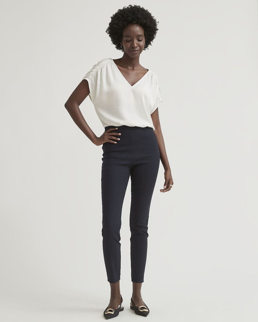 Women r.w. & co. Pants | Solid High-Rise City Legging Pant Night Sky