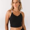 Women rebody active Active Tops | Rebody - Maia Cloudlux Longline Bra Black