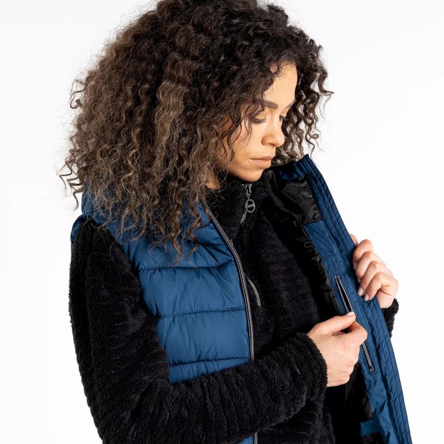 Women dare 2b Coats & Jackets | Dare 2B - Womens/Ladies Reputable Padded Vest Dark Blue