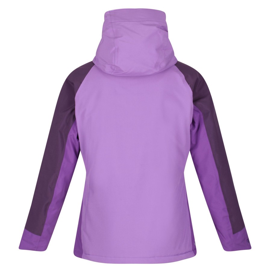 Women regatta Coats & Jackets | Regatta - Womens/Ladies Highton Stretch Ii Waterproof Padded Jacket Medium Purple