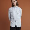 Men r.w. & co. Shirts | Gender-Neutral Long Shirt With Crop Illusion Ancient Water